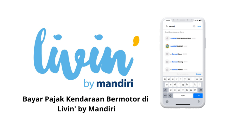 Bayar Pajak Kendaraan Bermotor di Livin' by Mandiri